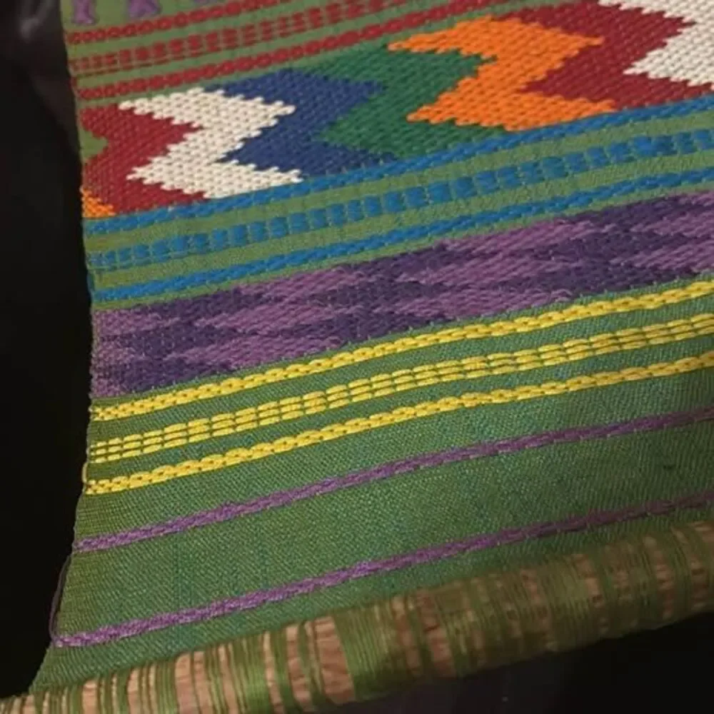 Hand-Woven Guatemalan Textile Wall Hanging
